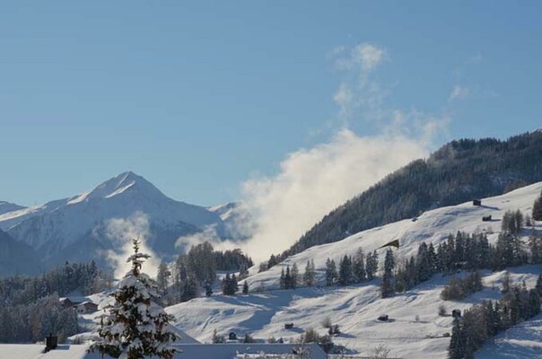 Blick vom Balkon