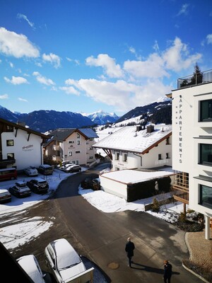 Aussicht Richtung Dorf