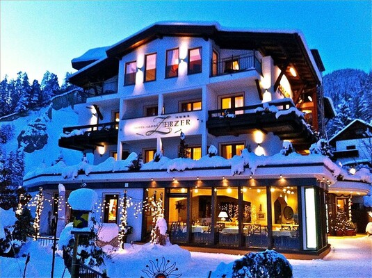 Hotel im Winter